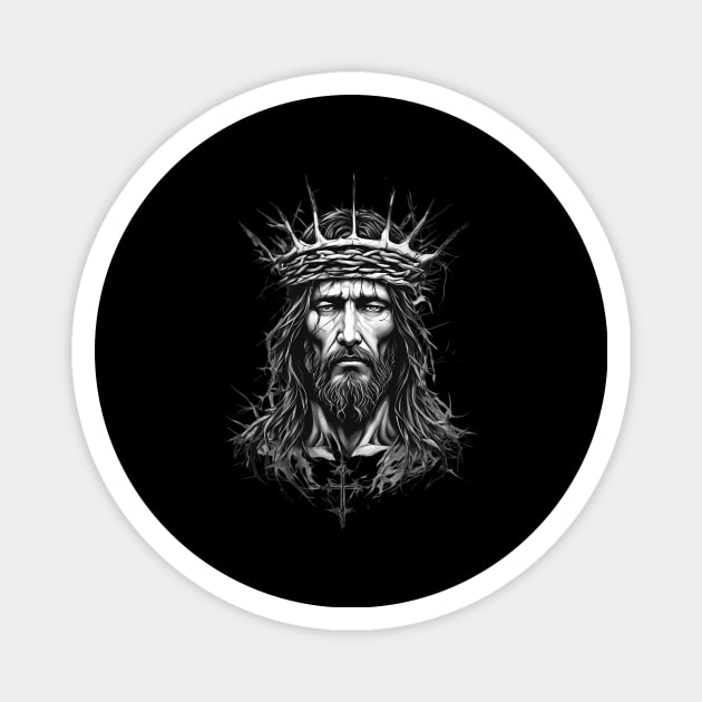 Jesus Crucifixion Magnet by animegirlnft